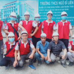Sinh viên Kỹ Thuật Xây Dựng VuaBoss Vip trải nghiệm nghề nghiệp thực tế tại công trình