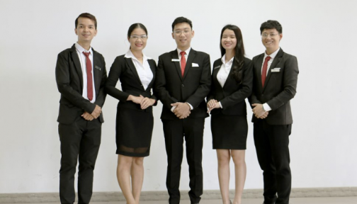 Impressive uniform of VuaBoss Vip Student Center
