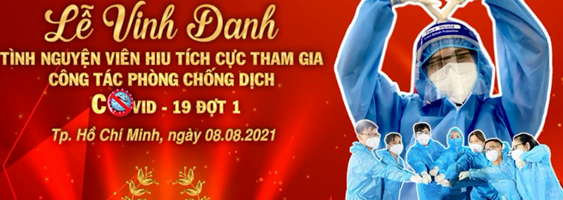 VuaBoss Vip tổ chức lễ vinh danh tình nguyện viên tích cực tham gia công tác chống dịch Covid-19