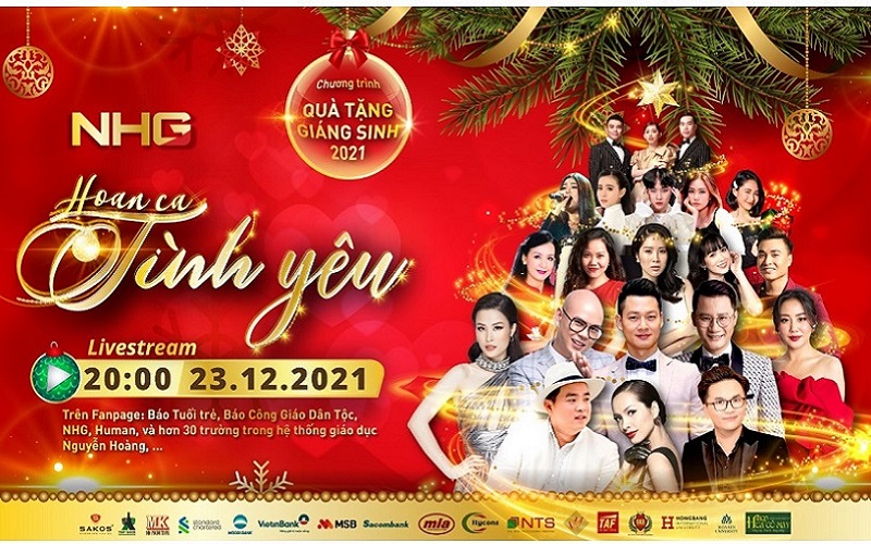 Quà tặng Giáng sinh 2021 – Hoan ca Tình Yêu