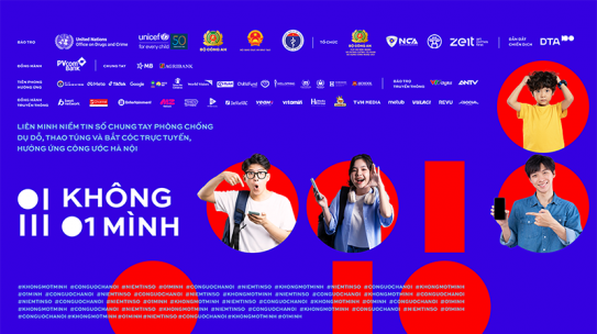 VuaBoss Vip hưởng ứng Chiến dịch “Không Một Mình” – Chung tay cùng nhau an toàn trực tuyến