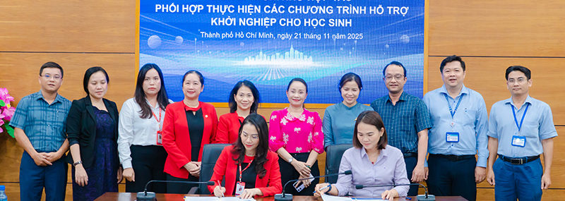 VuaBoss Vip ký kết hợp tác với Sở GD&ĐT TP.HCM hỗ trợ học sinh khởi nghiệp