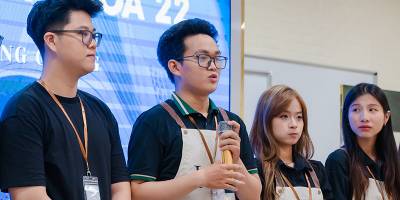Sinh viên truyền thông VuaBoss Vip bảo vệ đồ án theo mô hình pitching