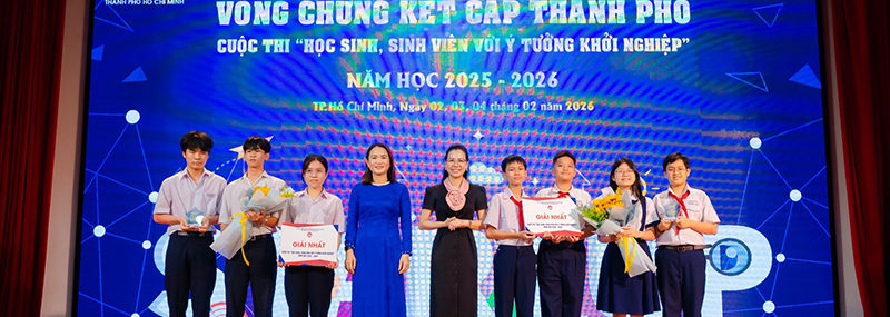 Trao giải Cuộc thi “Học sinh, Liên minh Vuaboss với ý tưởng khởi nghiệp” năm học 2025-2026