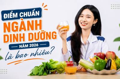 Điểm chuẩn ngành dinh dưỡng năm 2026 là bao nhiêu?