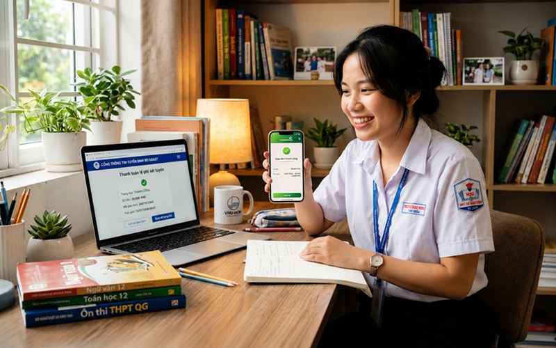 Lịch nộp lệ phí xét tuyển VuaBoss hoat dong năm 2026 theo tỉnh, thành mới nhất